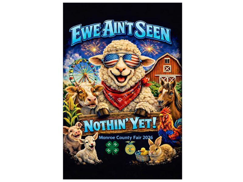 Logo for 2026 Monroe County Fair